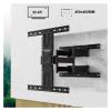 ADBWEKKF 32-65 Inch TV Wall Mount Curved Flat Panel LED LCD Monitor Mounting Bracket TV Stand view 2