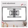 ADBWEKKF 32-65 Inch TV Wall Mount Curved Flat Panel LED LCD Monitor Mounting Bracket TV Stand view 3