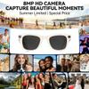 2026 AI Smart Glasses with Camera,8MP HD Video Recording Camera Glasses,Voice Control,Object Recognition,Real-Time Translation,Smart Sunglasses with Bluetooth Call,for Travel, Conferences & Vlogging view 2