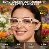 2026 AI Smart Glasses with Camera,8MP HD Video Recording Camera Glasses,Voice Control,Object Recognition,Real-Time Translation,Smart Sunglasses with Bluetooth Call,for Travel, Conferences & Vlogging view 3