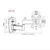 ADBWEKKF 10" 24" 30" Full Motion Retractable and Rotating LED TV Wall Mount Bracket Installation(LCD-112) view 3