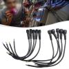 5 Pairs IP65 Waterproof 2/3-Pin 22AWG Wire LED Male and Female Cable Connector for DC 12V Surveillance Camera, 40cm Total Length per Pair(2PIN) view 2