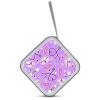 LOKLNEYK Nurse Pattern Purple DVD Case Large Storage Disc Wallet Bag Portable Zipper CD Case Holder CD Organizer Wallet 48 Capacity Hard Plastic DVD Cases for Car Home Travel view 3