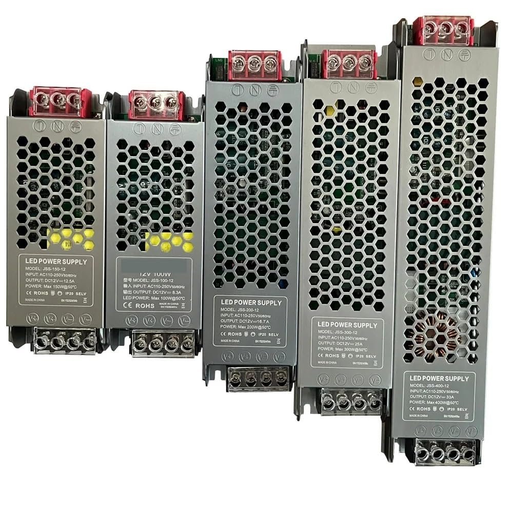 110-250V to 12V 300W Mute Lighting LED Light Driver Power Voltage Regulator