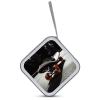 LOKLNEYK Skateboard Wheel DVD Case Large Storage Disc Wallet Bag Portable Zipper CD Case Holder CD Organizer Wallet 48 Capacity Hard Plastic DVD Cases for Car Home Travel view 3