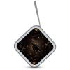 LOKLNEYK Black Gold Space DVD Case Large Storage Disc Wallet Bag Portable Zipper CD Case Holder CD Organizer Wallet 48 Capacity Hard Plastic DVD Cases for Car Home Travel view 3