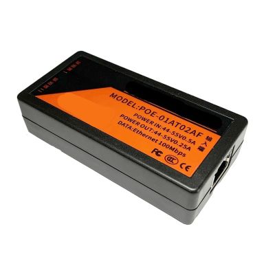 2-Port POE Extender, 100Mbps, can Extend The POE Range by 100 Meters