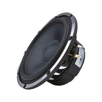SVSBJMK 1pc 6.5 Inch Car Horn Audio Midrange Bass Speakers 4 8 Ohm 80 W Woofer Home Theater Aluminum Basin Frame Loudspeaker(4 Ohm Speaker)