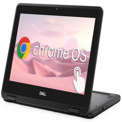 Dell Chromebook 11 3100 2-in-1 11.6" Touchscreen Laptop Computer, Celeron N4000, 4 GB RAM, 32 GB eMMC, Type-C, Japanese Keyboard, Chrome OS (Renewed)