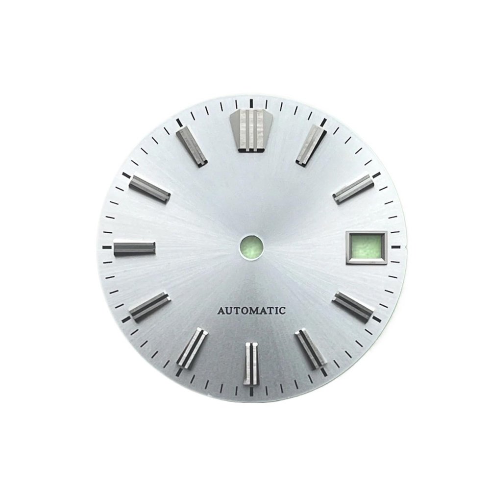 28.5mm Dial S Logo Suitable For NH35/NH36 Automatic Movement Watch Modification Accessories(N-D-560)