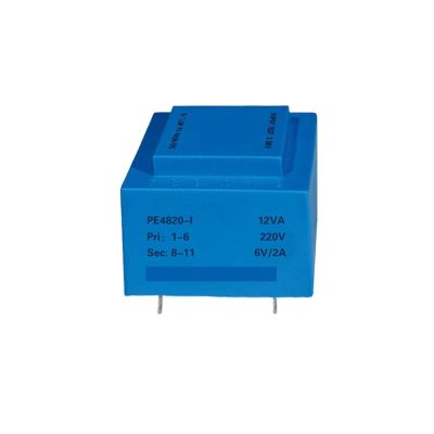 PE4820-I 12VA Input 110V-380V Output 6V/7.5V/9V/12V/15V/18V/24V Encapsulated PCB Welding Isolation Transformer 1Pcs(12VA 380V 15V)