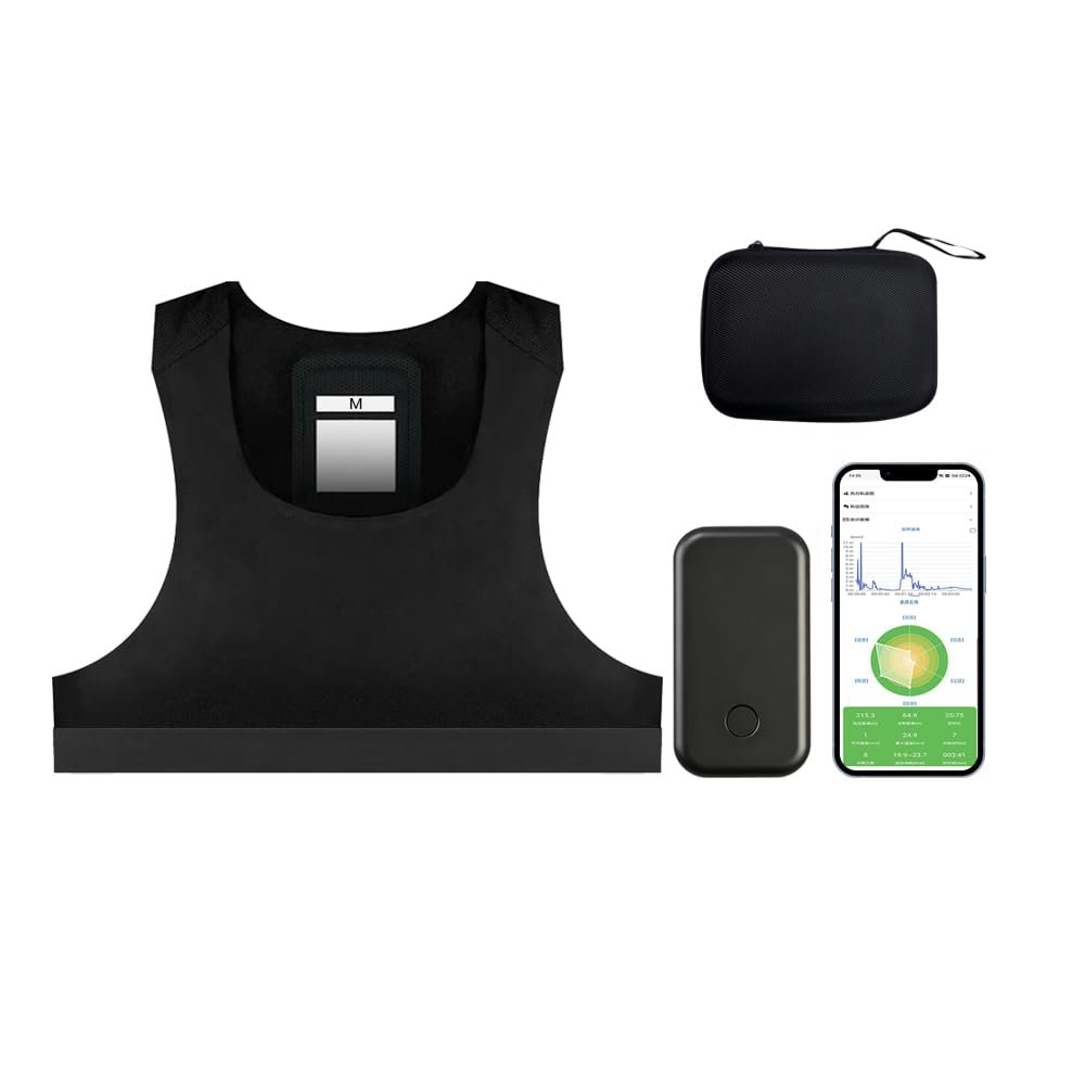 QUELINGSPORT Waterproof Pro GPS Football Tracker Vest Sync Sports Data to APP for Precise Performance Statistics (PRO XXL)