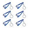 Portable Glasses Cleaner Tool, 7x2cm PVC Fingerprint Eraser with Keychain, No-Scratch Lens and Screen Cleaner for Sunglasses, Spectacles, Eyewear Accessories view 1