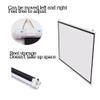 BTBZGFGNYU Outdoor Projector Screen 40" 50" 60" 72" Projection Screen Manual Pull Down, Hanging Movie Screen 16:9 Home Theater Screen(50inch(4:3)) view 2
