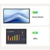 BTBZGFGNYU Outdoor Projector Screen 40" 50" 60" 72" Projection Screen Manual Pull Down, Hanging Movie Screen 16:9 Home Theater Screen(50inch(4:3)) view 4