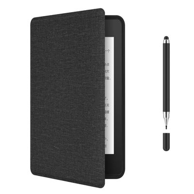 Akacy Slim and Lightweight Fabric Texture case for 7.0 Kindle Paperwhite (Generation 2024), Water-Safe Cover Wake/Sleep (3)