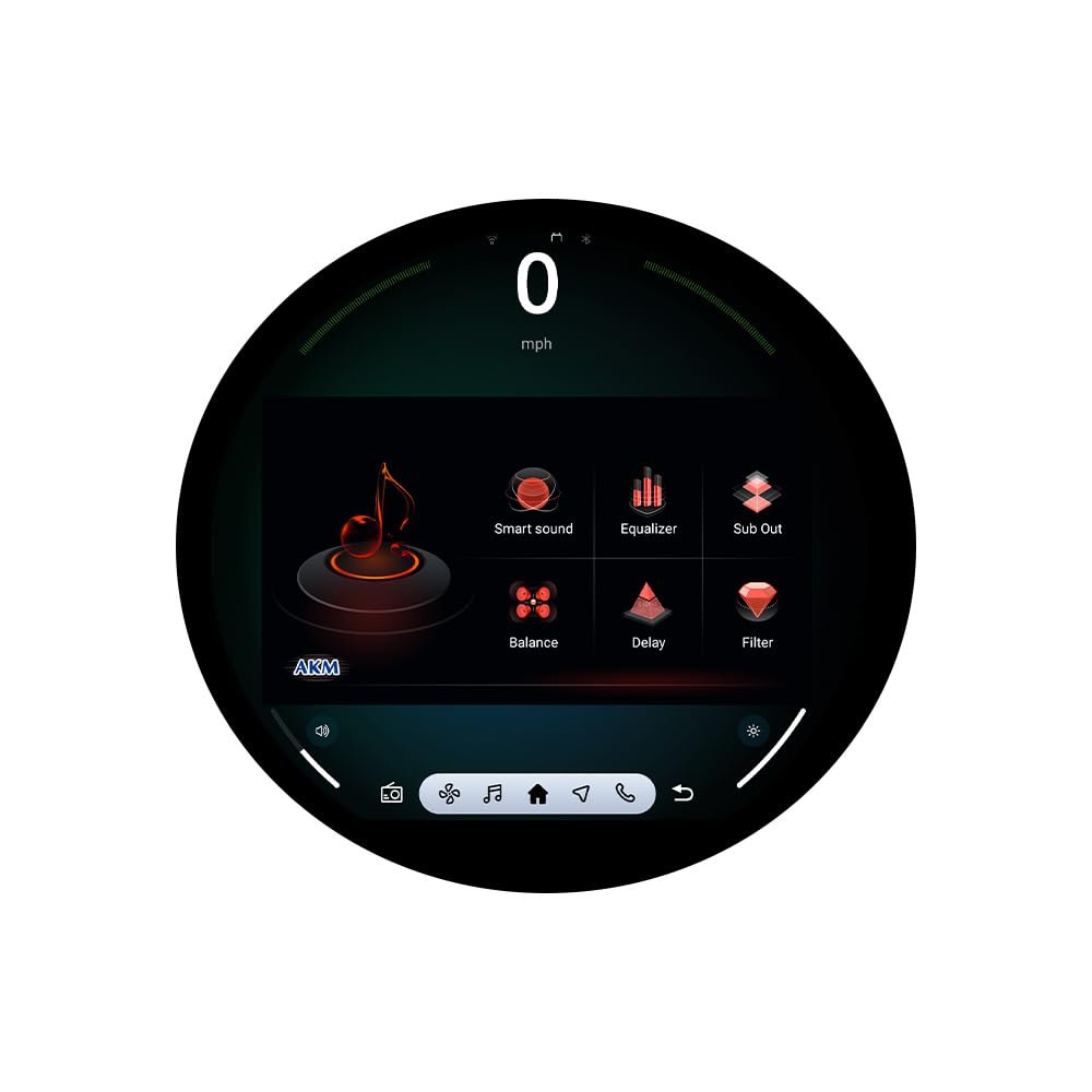 11.7 inch Screen 8+128GB Wireless Carplay Android 13 for Mini Cooper F60 2017-2023 Year, Support Mirrorlink, Reverse Camera, Navigation (OEM EVO System)