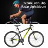 Compatible with Tarmac SL8 Radar Tail Light Mount, Radar Tail Light Mount for Garmin Varia  for Aerodynamic Holder for Tarmac SL8(Matte Black) view 3