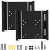 2 Pack Mini PC Mount Compatible with Lenovo ThinkCentre Tiny, Wall VESA and Under Desk Mount for Lenovo ThinkCentre Tiny Desktops M600 M700 M710Q M715q M720Q M800z M900 M910Q Mini Desktop Bracket view 1