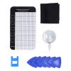120 in 1 Multifunctional Screwdriver Set Professional Electronic Repair Tool Kit with Magnetic Bits Ergonomic Handle for Cell Phone Computer Laptop Repair Aluminum Alloy Silver view 3