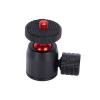 RASTKY 360 Tripod with 1/4 Inch Screw and Hot Shoe Mount Adapter Camera Light 1/4" (red Ball) view 1