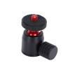 RASTKY 360 Tripod with 1/4 Inch Screw and Hot Shoe Mount Adapter Camera Light 1/4" (red Ball) view 3