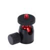 RASTKY 360 Tripod with 1/4 Inch Screw and Hot Shoe Mount Adapter Camera Light 1/4" (red Ball) view 4