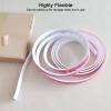 Cable Protector, PVC Cord Cover, Prevent Tripping, Self Adhesive Backing, Durable and Wear-Resistant, for Offices, Homes, Workshops, Hospitals(Gray,40mm/1.6in) view 4