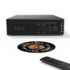 SMSL PL20 HiFi CD Player for Home, CD Ripper, Bluetooth Car CD Players, 2*CS43131 Chip, USB Drive/Bluetooth Input RCA/BT/3.5mm/4.4mm Balanced/Optical/Coaxial Digital Output, Black view 1