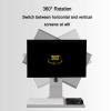 COYEUX Wall Mount Workstation, Monitor and Keyboard Wall Mount, Adjustable Angle, with Keyboard Tray 17.7/24.6 Inch, Fits 15-27 Inch Monitor, Opt for a Swivel Mount to Adjust Viewing Angles view 3