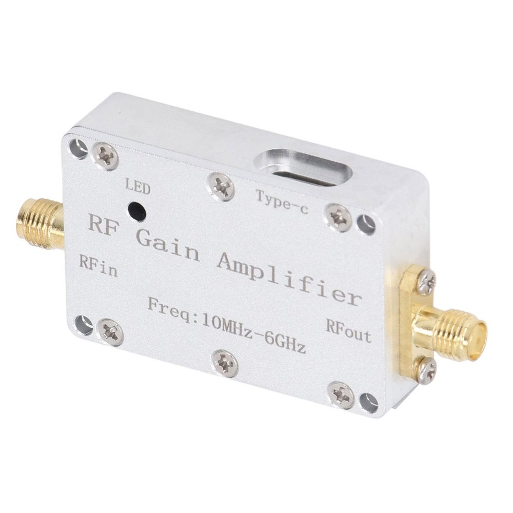 FTVOGUE RF Gain Amplifier Broadband Signal 10dB Gain RF Module with SMA Female Interface for Transmitter System