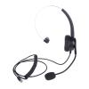 Pengcadent VH500 RJ9 Telephone Headset, Adjustable Headphone with Noise Cancelling Microphone, Digital Signal Processing for Clear Calls, Compatible with Avaya view 3