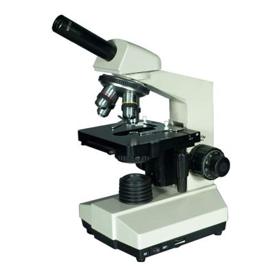 Microscope Biological Microscope,LED 1600X Monocular Binocular Trinocular Microscope f/Laboratory Biological Research Observation,Monocular Microscope