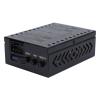 Tbest DC12V Car DSP Amplifier 2/4 Ohm Stable Class AB Power Box for Sound Systems Matte Black Metal Compact Size view 2