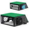 KULAMOON Golf Simulator Projector Cover, Heavy Duty Floor-Mounted Projector Enclosure with Cooling Fan& Artificial Turf-Total Protection for Your Golf Simulation view 1