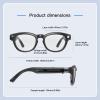 AI Smart Glasses with 4K Camera & Flash Light, Bluetooth Hands-Free Video Recording Sunglasses, Real-Time Translator for 100+ Languages, Photochromic Lenses, ChatGPT Voice Assistant, Music & Calls view 2