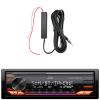 JVC KD-X380BTS Single DIN Bluetooth USB/AUX LED Illumination AM/FM Radio SiriusXM Ready Amazon Alexa Stereo Receiver, 12V Stereo Radio Antenna Black Signal Reception Amplifier Booster Kit view 1