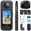 AKASO 360 Action Camera Creator Combo with 256GB MicroSD Card and Lens Cap Bundle view 1