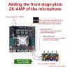 Luocute 2.1 Channel BT Amplifier Module, 160Wx2 220W Subwoofer Audio Power Board with Treble and Bass Control, Audio Component Amplifiers for Speakers and Home Theater view 4