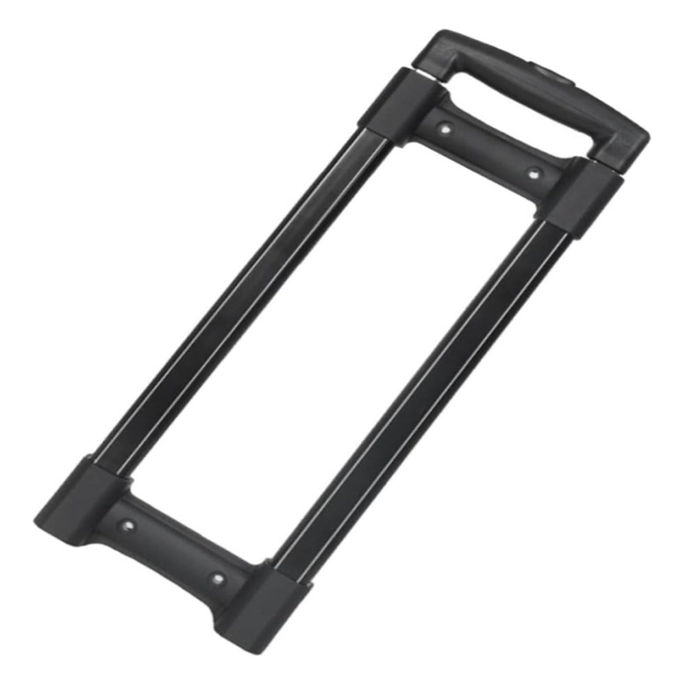 Telescopic Suitcase Handle Replacement 42.5cm Black Luggage Repair Rod for Trolley Suitcases