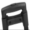 Telescopic Suitcase Handle Replacement 42.5cm Black Luggage Repair Rod for Trolley Suitcases view 2