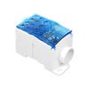 1 Pack UKK Distribution Blocks with Cover Junction Box Din Rail Terminal Block Wire Box Cabinet Wire Splitter C0innector view 1