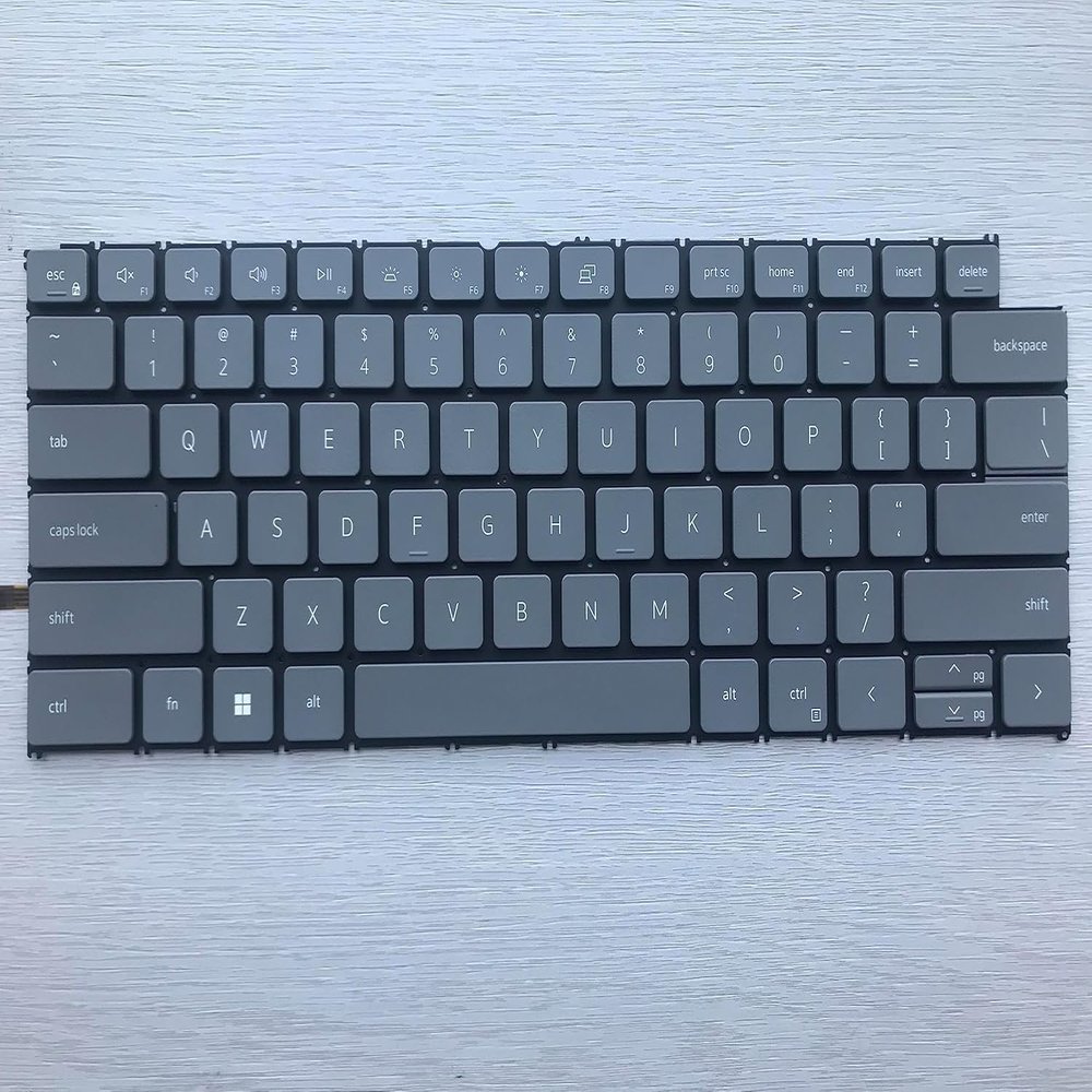 100% New New for Dell Inspiron 14 7415 7420 7425 2-in-1 5N0WD 05N0WD US English Keyboard Backlit Gray