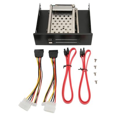 2.5in Internal HDD Enclosure Swap 6Gbps Running Wide Compatible SATA II InteRIFace SATA HDD Enclosure for Server Computers