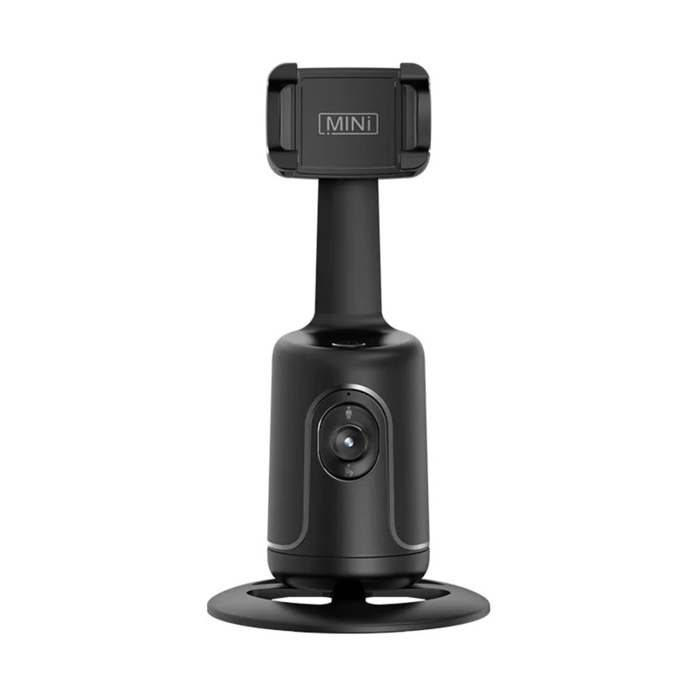 Smartphone Gimbal with Auto Face Tracking, AI-Powered 360 Auto Tracking Stabilizer & Tripod for iPhone Android Video Vloggers, YouTube TikTok Live
