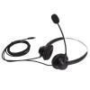 KAIXINM H360D - RJ Binaural Phone Headset, RJ9 Business Headphone with Noise Canceling Microphone, Double Sided Telephone Headset for Call Centers Online Courses Skype Chats, Comfortable L view 4