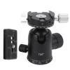720 Panoramic SLR Camera Tripod Ball Head, Aluminum Alloy Video Rotating Photography Ball Head, 360 Rotation with Quick Installation System for Outdoor Photography view 1