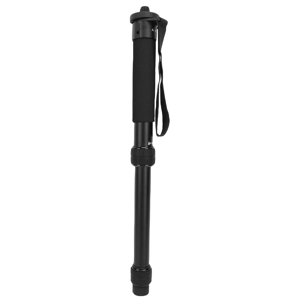 Camera Monopod, 7 Section Aluminum Alloy Support with 5kg Load Capacity, Adjustable Height 31 to 155cm for Digital Cameras