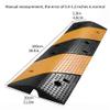 Rubber Speed Bump, Outdoor Cord Cover, 1 Pack Cable Protector Ramp, Load Capacity Traffic Speed Bump for Asphalt, Concrete(39.4x11.8x1.8in) view 2