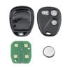 1Pc Keyless Entry Remote Control Replacement for Chevrolet Tahoe Express Savana,3 Buttons Smart Car Key Fob ABO1502T 16245100-29 view 3